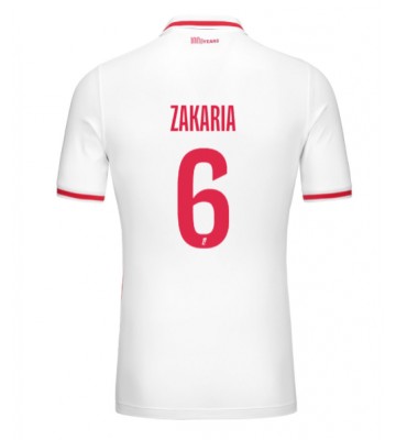 AS Monaco Denis Zakaria #6 Primera Equipación 2024-25 Manga Corta